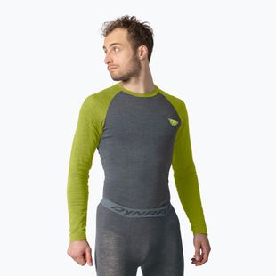 Лонгслів термічний чоловічий DYNAFIT Tour Light Merino golden lime