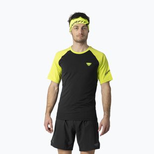 Футболка для бігу чоловіча DYNAFIT Alpine Pro ultra yellow/0910