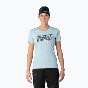 Футболка жіноча DYNAFIT Graphic Co cloud blue/tabloid