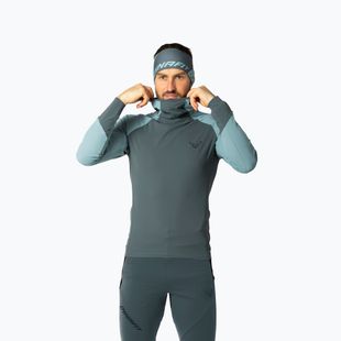 Кофта для бігу чоловіча DYNAFIT Alpine Hooded smoke blue/0720