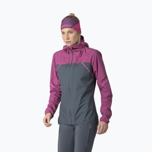 Куртка для бігу жіноча DYNAFIT Alpine 3L magenta