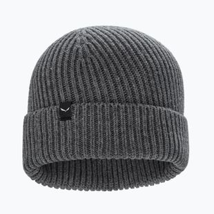 Шапка зимова Salewa Re-Zebru Knit light grey melange