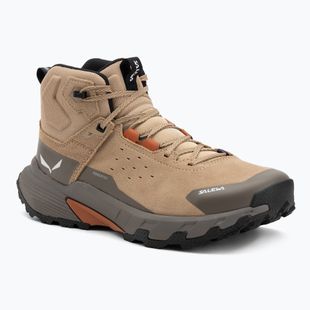 Кросівки трекінгові чоловічі Salewa Pedroc 2 Leather Mid PTX quicksand/bungee cord