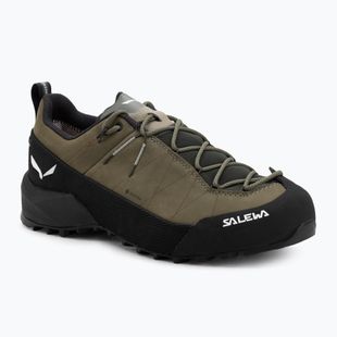 Черевики гірські чоловічі Salewa Wildfire Leather 2 GTX faded green/black