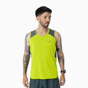 Футболка для бігу чоловіча DYNAFIT Sky Tank ultra yellow