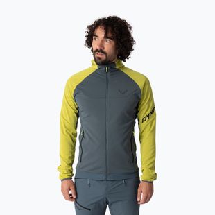 Кофта трекінгова чоловіча DYNAFIT Transalper Thermal Hoody golden lime/0720