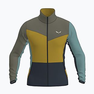 Кофта трекінгова чоловіча Salewa Puez Cammio PL faded green/multi