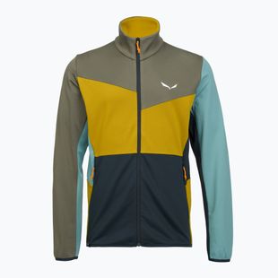 Кофта трекінгова чоловіча Salewa Puez Cammio PL faded green/multi