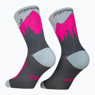 Шкарпетки DYNAFIT Traverse Crew cinder pink glo/6070