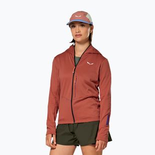 Куртка вітрозахисна жіноча Salewa Pedroc PL 3 HD etruscan red