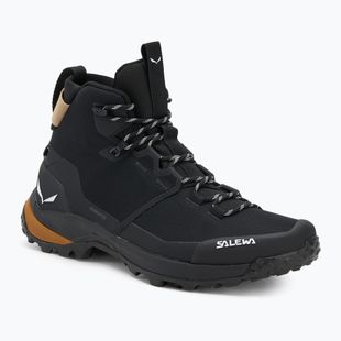 Черевики трекінгові чоловічі Salewa Puez 2 Mid Ptx black/black