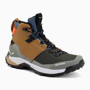 Черевики трекінгові чоловічі Salewa Puez 2 Mid Ptx golden brown/shadow