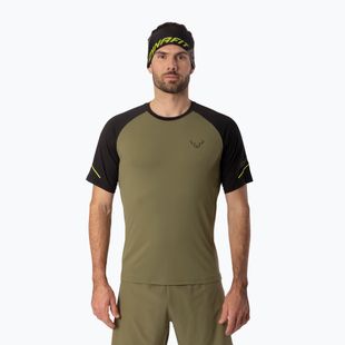 Футболка для бігу чоловіча DYNAFIT Alpine Pro military green/0910