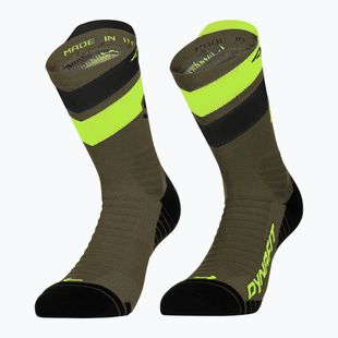 Шкарпетки DYNAFIT Ultra Crew military green ultra y./5a30