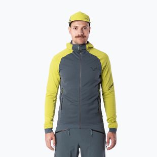 Чоловіча лижна толстовка DYNAFIT Radical Polartec Hooded golden lime/0720