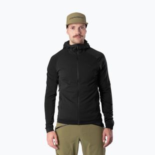 Чоловіча лижна толстовка DYNAFIT Radical Polartec з капюшоном чорний out