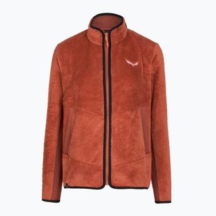 Кофта трекінгова жіноча Salewa Puez Warm Full Zip etruscan red
