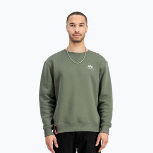 Кофта чоловіча Alpha Industries Basic Small Logo dark olive