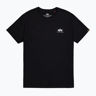 Чоловіча футболка Alpha Industries Basic Small Logo чорна
