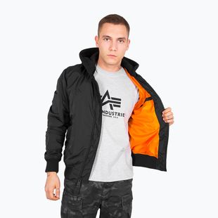 Куртка чоловіча Alpha Industries MA-1 TT Two Tone Hood black/black