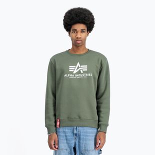Кофта чоловіча Alpha Industries Basic dark olive