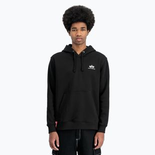 Кофта чоловіча Alpha Industries Basic Small Logo Hoodie black