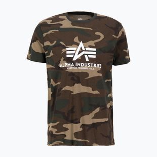 Футболка чоловіча Alpha Industries Basic Camo wdl camo 65