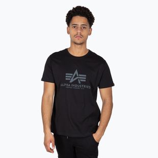 Футболка чоловіча Alpha Industries Basic Rainbow Reflective black