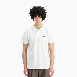 Чоловіча футболка Alpha Industries Basic Polo Small Logo біла