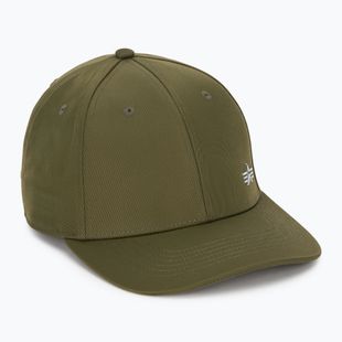 Кепка чоловіча Alpha Industries Metal Label dark olive