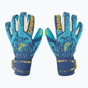 Рукавиці воротарські Reusch Attrakt Freegel Aqua Windproof блакитні 5370459-4433