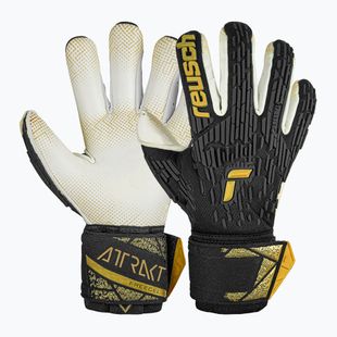 Воротарські рукавиці Reusch Attrakt Freegel Gold X GluePrint Finger Support чорні/золоті
