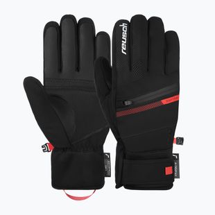 Рукавиці лижні Reusch Steve R-Tex XT 7809 black/fluo red