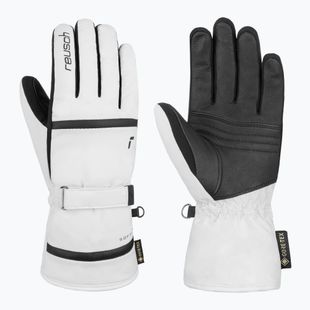 Рукавиці гірськолижні жіночі Reusch Alison Gore-Tex white/black