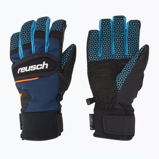 Рукавиці гірськолижні Reusch Dragon R-Tex XT dress blue/orange popsicl