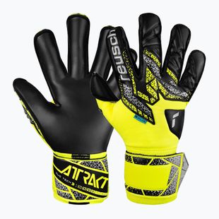 Рукавиці воротарські Reusch Attrakt Duo Evolution safety yellow/silver/black