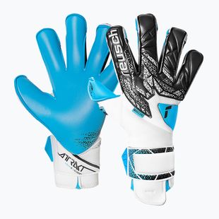 Рукавиці воротарські Reusch Attrakt Aqua Evolution white/black/aqua blue