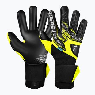Рукавиці воротарські Reusch Attrakt Gold X NC Gravity safety yellow/silver/black
