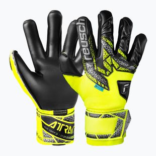 Рукавиці воротарські Reusch Attrakt Duo safety yellow/silver/black