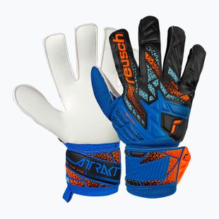 Рукавиці воротарські Reusch Attrakt Solid electric blue/shocking orange