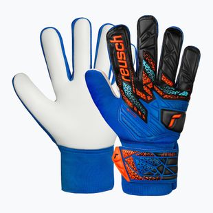 Рукавиці воротарські дитячі Reusch Attrakt Starter Solid Junior electric blue/shocking orange