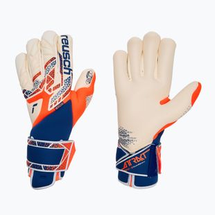 Рукавиці воротарські Reusch Attrakt Gold X Guardian shocking orange/energize blue