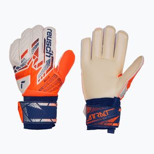 Рукавиці воротарські Reusch Attrakt Solid shocking orange/energize blue