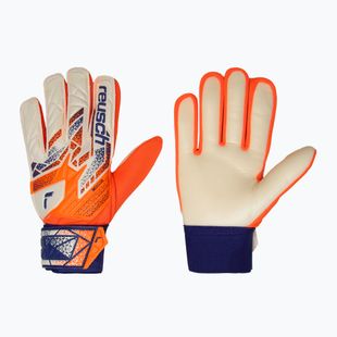 Рукавиці воротарські дитячі Reusch Attrakt Starter Solid Junior shocking orange/energize blue