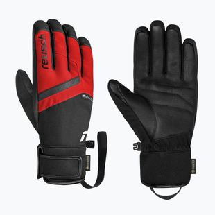 Рукавиці гірськолижні чоловічі Reusch Booster Gore-Tex black/tango red