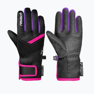 Рукавиці гірськолижні дитячі Reusch Dan R-Tex XT Junior black/pink glo