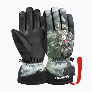 Рукавички лижні дитячі Reusch Carter R-Tex XT blck/silver/fluo red