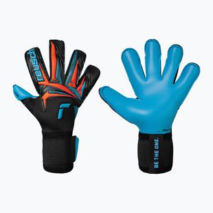 Рукавиці воротарські Reusch Attrakt Aqua Evolution black/shocking orange/aqua blue