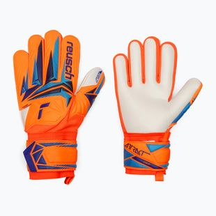 Рукавиці воротарські дитячі Reusch Attrakt Grip Junior shocking orange/blue