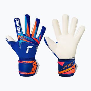 Рукавиці воротарські Reusch Attrakt Gold X NC sharp blue/white/shocking orange